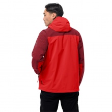 Jack Wolfskin Hiking Functional Jacket Go Hike (wind-/waterproof) red Men